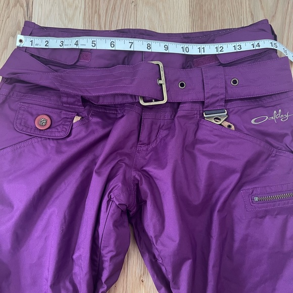 Oakley Signature Series Ski/Snowboard Pants In Purple Size XS - Picture 13 of 14